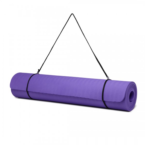 Kono TPE Non-slip Classic Yoga Mat - Purple